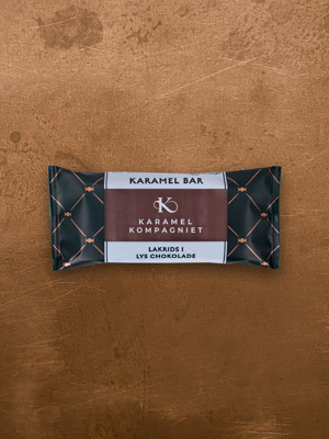 Klassisk lakrids i lys chokolade